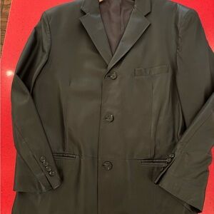 Alfani men’s Ginuwine, leather jacket size large